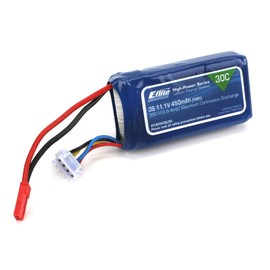 E-flite 450mAh 3S 11.1V 30C LiPo 18AWG JST EFLB4503SJ30 Airplane Batteries