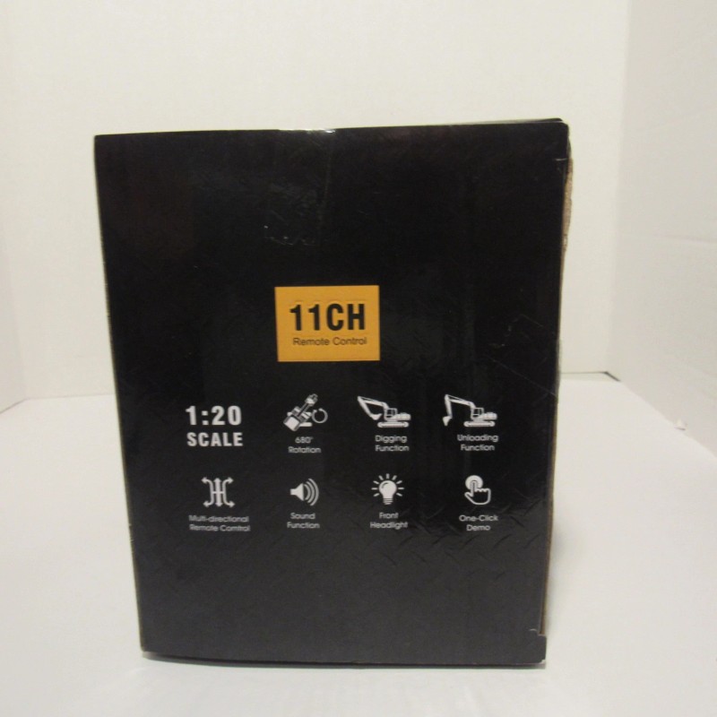 258 XUEZHISHAN 258 Remote Control Excavator Toy 1/20 Scale, Realistic