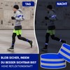 VERY IMPORTANT RUNNER - Reflective Wristbands with Double Reflective Strips