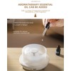 BATULU humidifiers forbedroom,300 ml White Premium,Essential Oil Diffuser,with 7-Color Adjustable