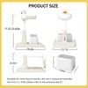 Adjustable Height Baby Shower Stand with Anti-Slip Base,Bath Shower Standing