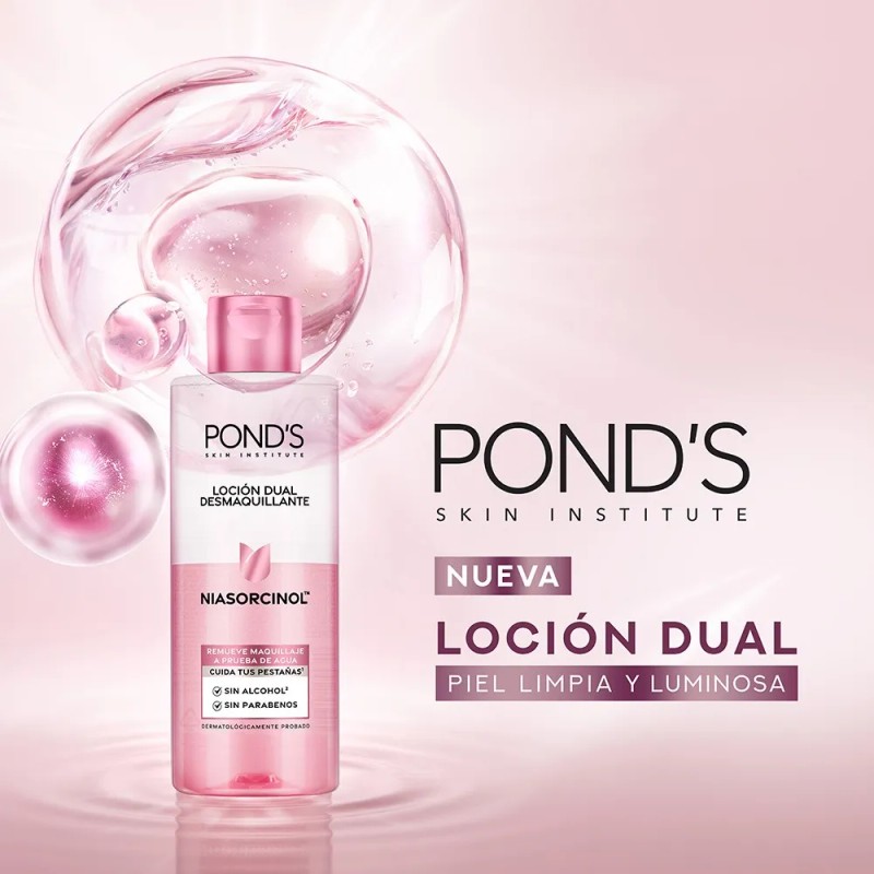Loción Dual Ponds Bright Miracle 200ml