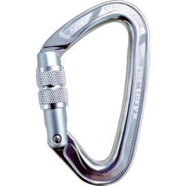 Loc'Teryx RTAMG1109N Climbing Carabiner Light-tex Screw, Silver (SV)