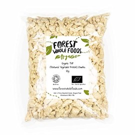 Organic TVP (Textured Vegetable Protein) Chunks - Forest Whole Foods (500g)