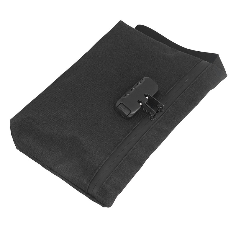 Smell Proof Bag with Combination Lock Carbon Lined Odor Proof
