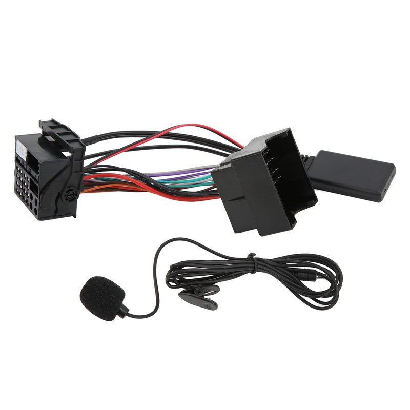12Pin Bluetooth 5.0 Aux Audio Cable Adapter Microphone Hands Free