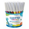 GIOTTO Turbo Maxi Super Washable Felt Tip Fibre Pens, 48