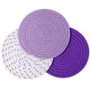 Lifaith 100% Cotton Thread Weave Pot Holders, Hot Pads, Pot