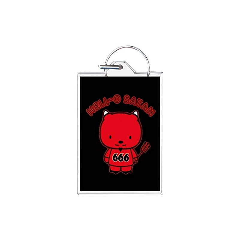 Hell-O Satan Keychain