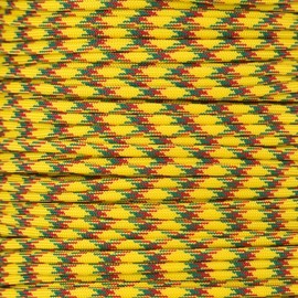 PARACORD PLANET 550 Cord Type III 7 Strand Paracord 50 Foot Hank - Rasta