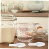 CIYODO 10ml Plastic Weighing Spoon Ice Scoop 10pcs Sample Spoon