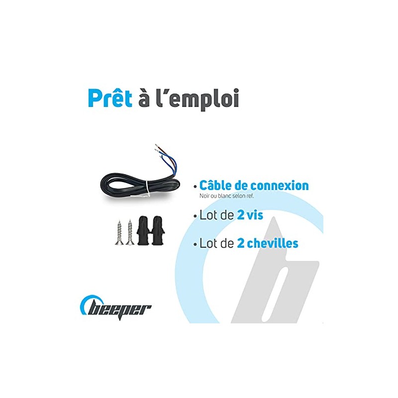 BEEPER DET-GN101 Natural and Sleepering Gas Detector (Black)