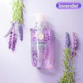 Kustie Shower Gel with Pump -500ML-24-hour lasting fragrance -Body Care Cherry Cleansing - Scent: Lavender