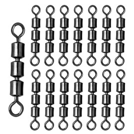 Fishing Lure Connector | High Speed Fishing Barrel Swivels,Multi-Functional Fishing Gear for a Variety of Hooks and Lures