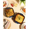 8x8 Baking Pan Ceramic Square Baking Dish Lasagna Pan with