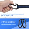Vicloon 2pcs Hanging Rope, 2M Hammock Swing Straps Polyester String