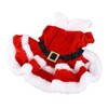 Dog Holiday Dress, Dog Christmas Outfit, Xmas Pet Clothes, Soft
