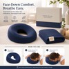 Face Down Pillow for Prone Resting – Memory Foam Massage