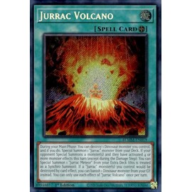 Jurrac Volcano - BLMM-EN019 - Secret Rare - 1st Edition
