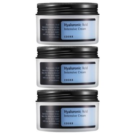 COSRX Hyaluronic Acid Intensive Cream, 100ml, 3 pieces / 코스알엑스 히아루론산 인텐시브 크림, 100ml, 3개