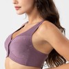 Numgug Daisy Bras for Older Women Front Closure, Comfort Breathable