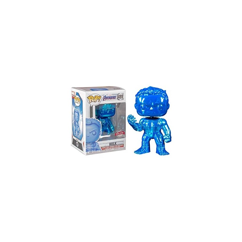Avengers Endgame: Hulk (Chrome Blue) Pop Figure (Special Edition)