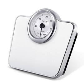 아날로그 저울 체중계 헬스장 건강 바늘 기계식 측정 정밀 Analog Weight Scale Health Club Precision Mechanical Measurement Needle [Vintage White]