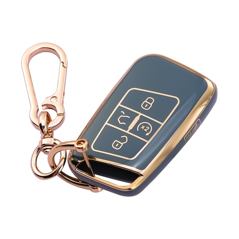 2 PCS for VW Key Fob Cover with Keychain Protector