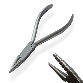 Wire Bending Pliers Black V2, Fluted - Cove Pliers Staple Bending Pliers Technician Pliers