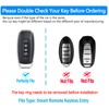 Tukellen for Nissan Key Fob Cover, Premium TPU Plated Case