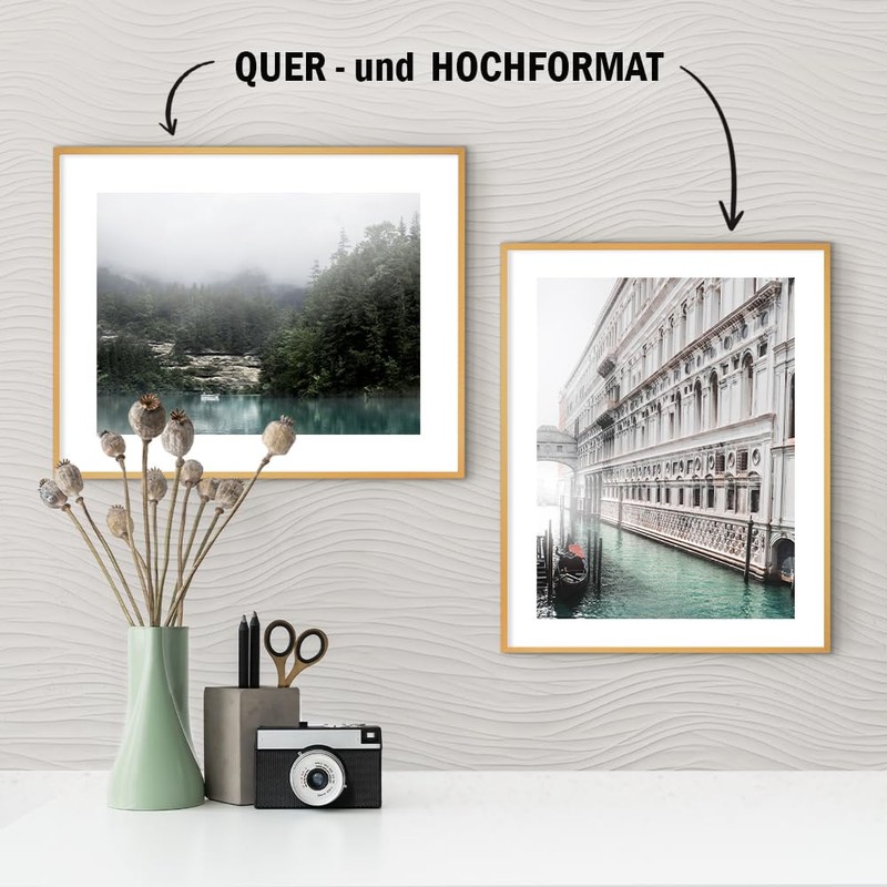 HaakDesign Alena Slim Aluminium Picture Frame 18 x 24 cm