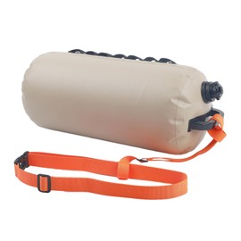 Swimming Buoy Open Water - Swim Safety Float with Adjustable Strap,Water Weight Bags, Multifunctional Swim Float for Camping Boating Kayaking Fishing