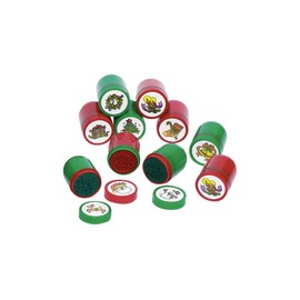 Ameisenkeks® 10 x Christmas Stamp Set for Crafts for Cards Decoration or Children to Creative Stamp