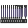 12 Pcs 75mm Hex Bit Set, 2MM-12MM 1/4’ Hex Shank