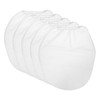 HARFINGTON Paint Strainer Bags 5Gallon 1.97"x1.57" Nylon Mesh Bag with Elastic Opening 5Pcs