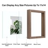 Egofine 11x14 Floating Frames Set of 2, Double Plexiglass Picture