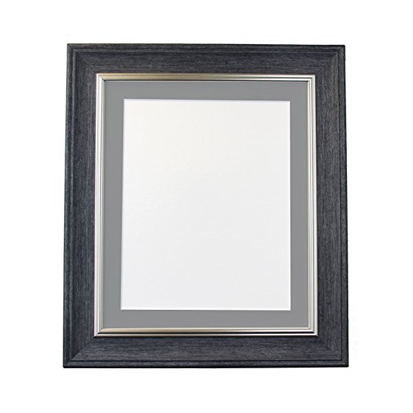 FRAMES BY POST Scandi Vintage Charcoal Grey Picture Photo Frame