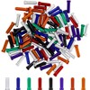 Bicycle Cable End Caps, 80-Pack Alloy Brake and Shifter Tips,