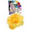 Widmann 94172 Hair Scrunchie with Flower, Yellow, Hair Band, Accessory,