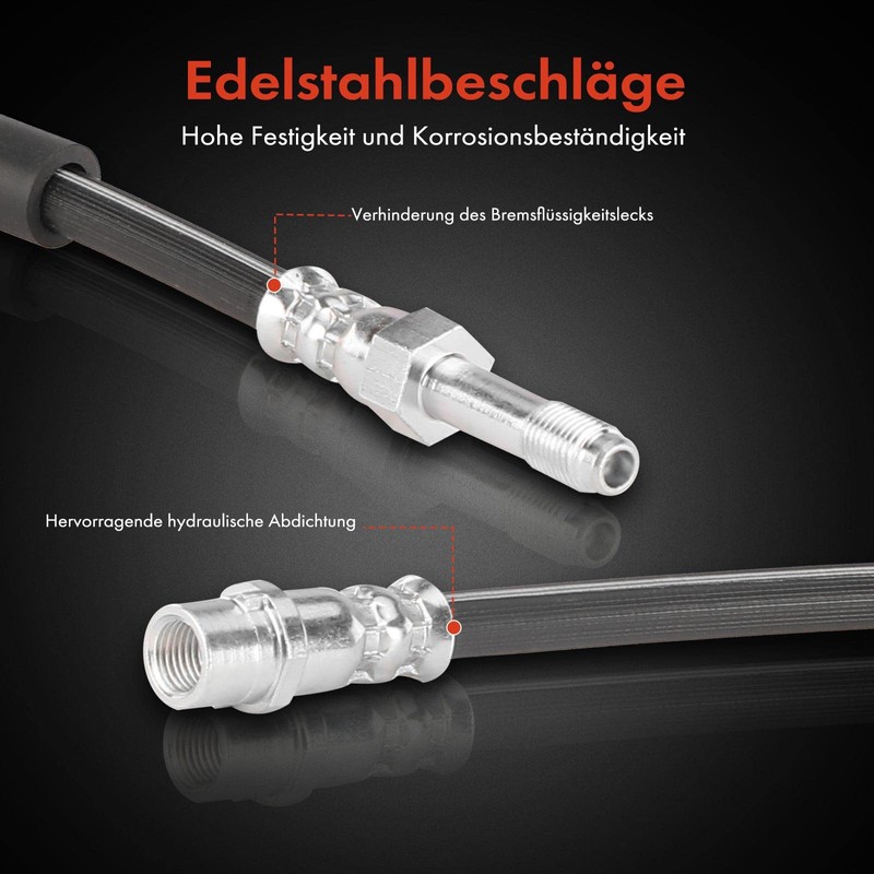 Frankberg 1 x Brake Hose Front Left or Right Compatible