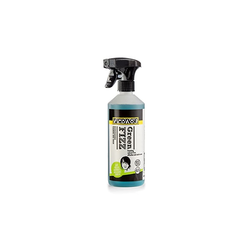 Pedro's Unisex's Green Fizz Foaming Bike Wash, 500 mL