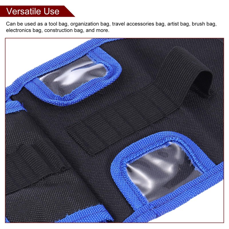 sourcing map Handheld Tool Case 6.3" x 3.54" x 1.57"