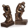 Magicsculp-The Thinker Statue Bookends in Premium Cold Cast Bronze- 7.48-Inch