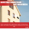 3-7 GPM High Pressure Twist Nozzle, Adjustable Downstream Soft Wash
