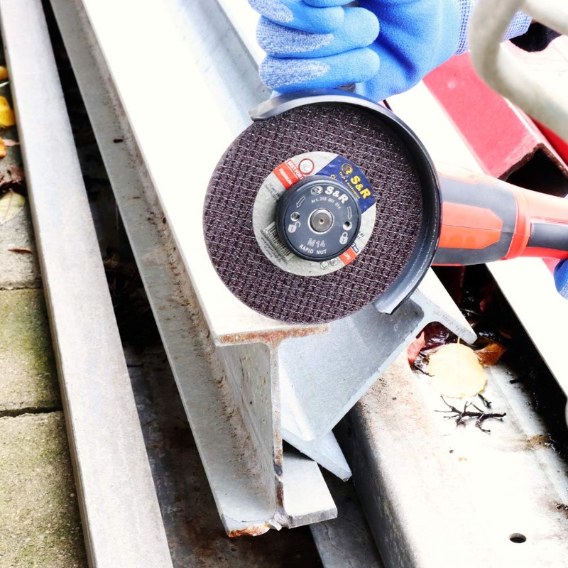 S&R Cutting discs for metal, stainless steel, 125 x 1.0