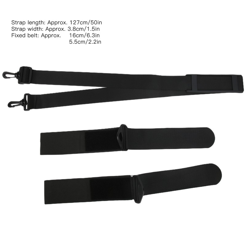 2Set Snowboard Shoulder Straps Handle Double Skis Fixing Strap Sleigh