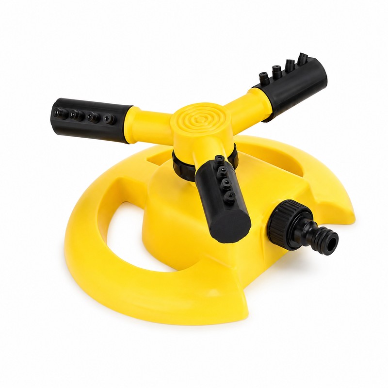 Automatic Rotary Garden Sprinkler Set for Lawn Irrigation – 360°