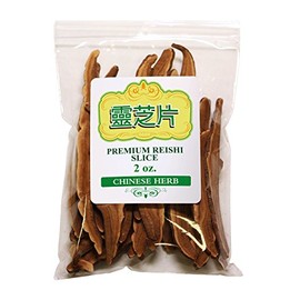 USTCM Premium Reishi Mushroom Slice Ling Zhi Pian灵芝片 2oz