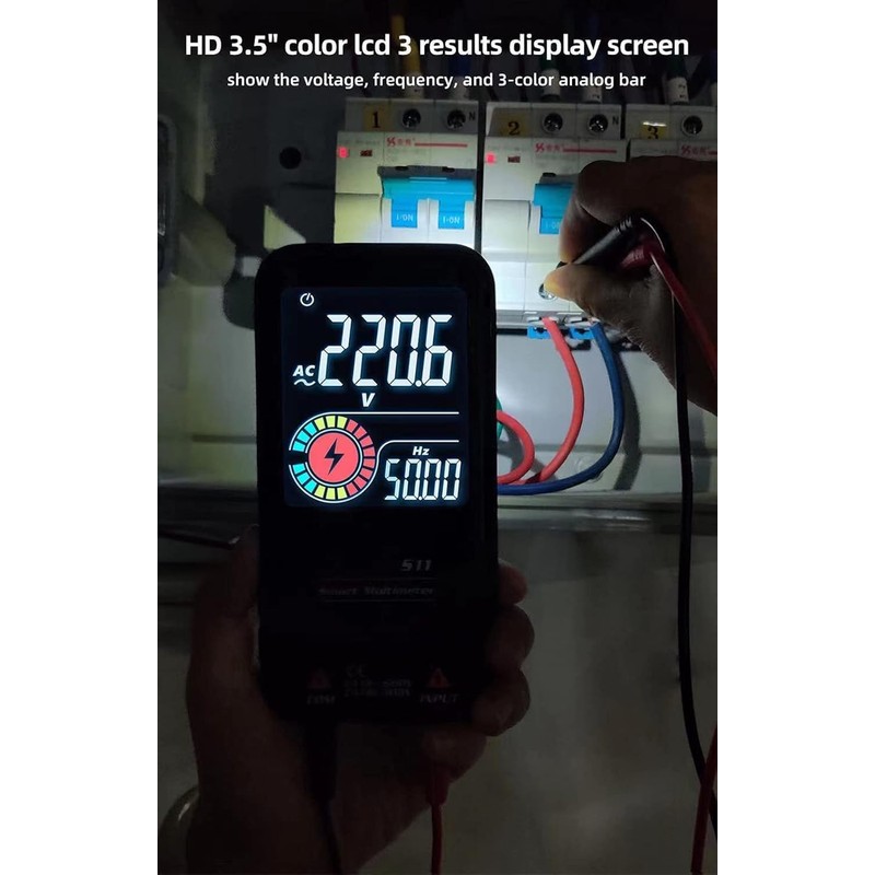 Bside digital multimeter automatic AC DC voltmeter pancontrol LCD display