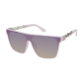 Jessica Simpson Women's J6194 Trendy Shield Square Sunglasses with UV400 - Glamorous Sunglasses for Women, 148mm